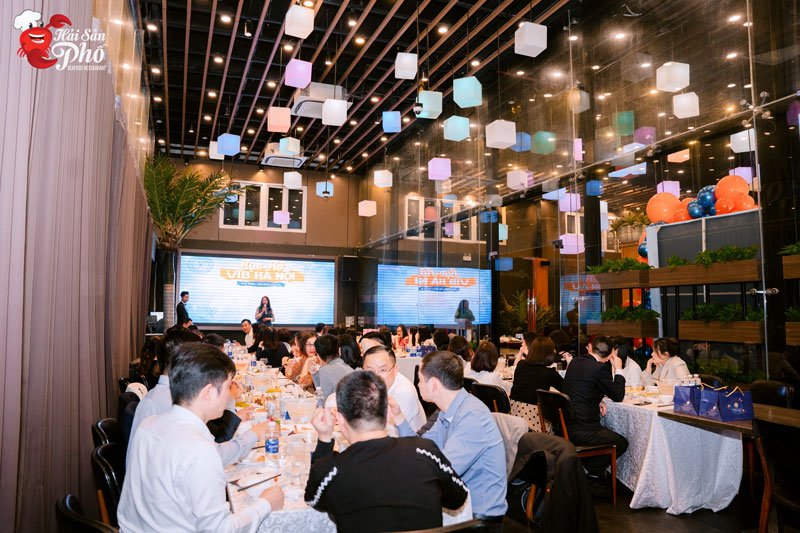 Hải Sản Phố là nhà hàng tổ chức sự kiện chuyên nghiệp và lý tưởng tại thủ đô Hà Nội.