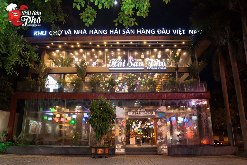 Không gian choáng ngợp, ấn tượng cực hút mắt của nhà hàng hải sản sang trọng ở Hà Nội - Hải Sản Phố.