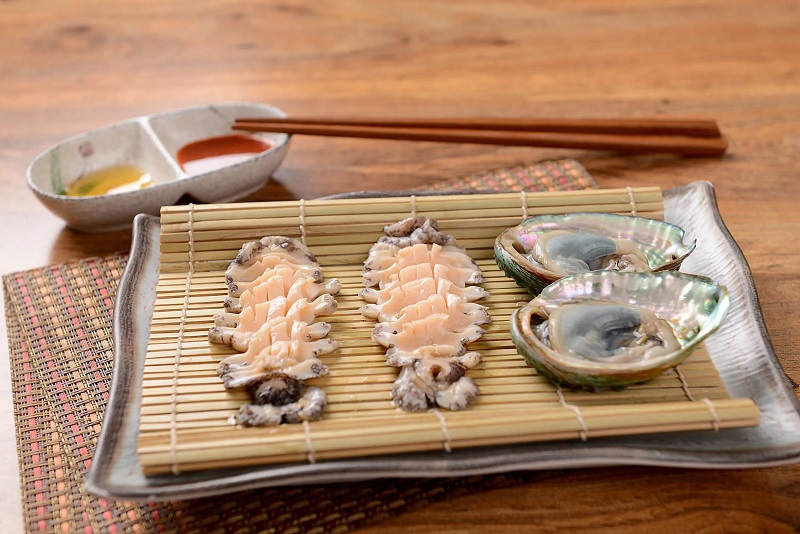 sashimi bào ngư