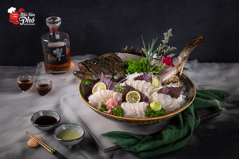 Sashimi cá song trọn vẹn sự tinh tế và giá trị ẩm thực đỉnh cao